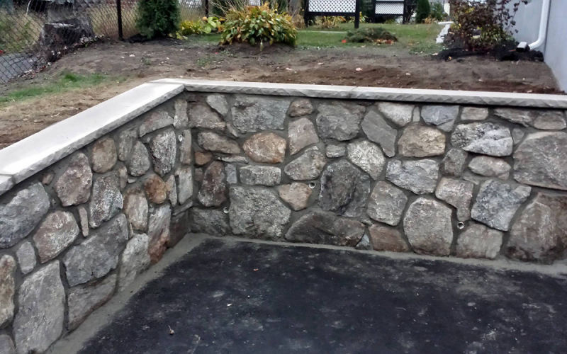 Masonry Cobblestone Walls