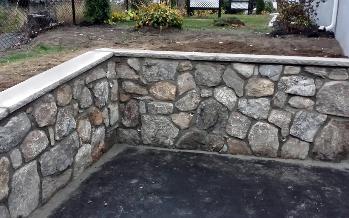 Masonry Cobblestone Walls
